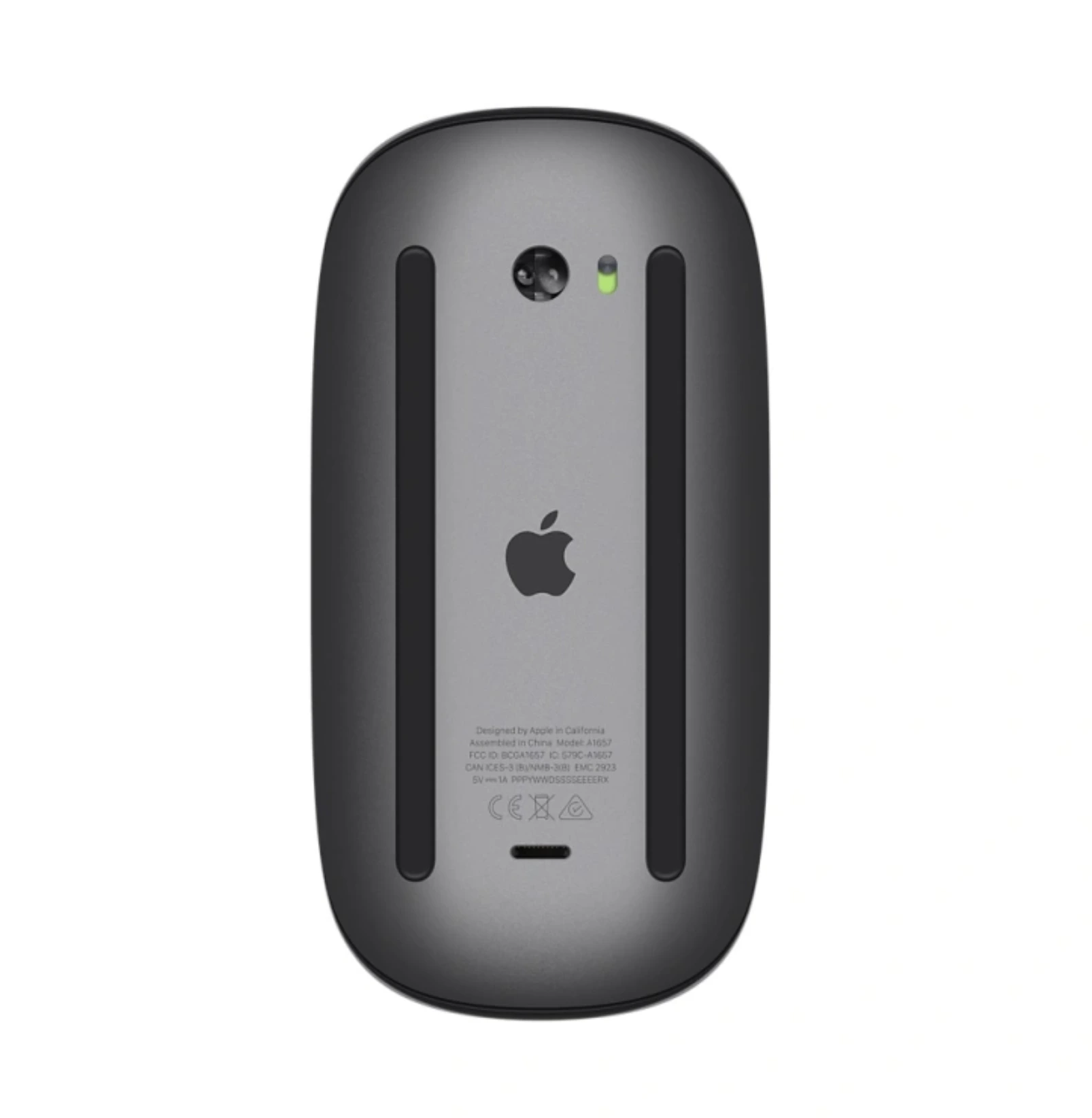Magic Mouse 2 Space Gray A1657 widok od spodu