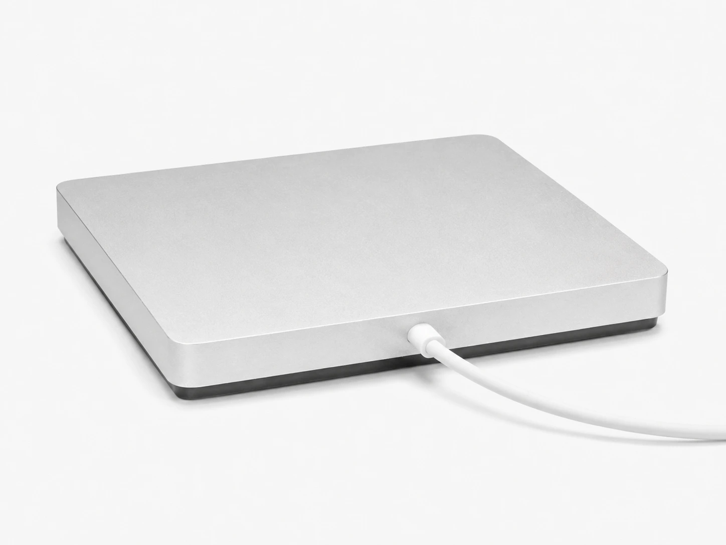 Apple USB SuperDrive widok z tyłu